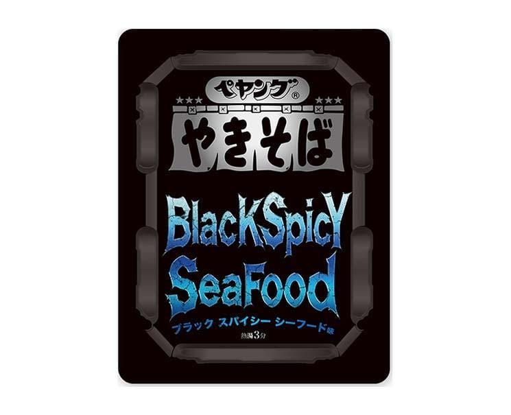 Peyoung Black Spicy Seafood Yakisoba Food and Drink Sugoi Mart