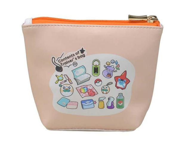 Pokemon Trainer's Bag Contents: Pouch (Orange) Home Sugoi Mart
