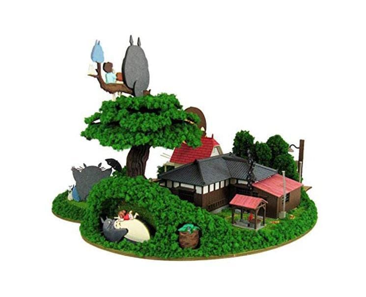 Ghibli DIY Paper Craft: My Neighbor Totoro (House) Anime & Brands Sugoi Mart