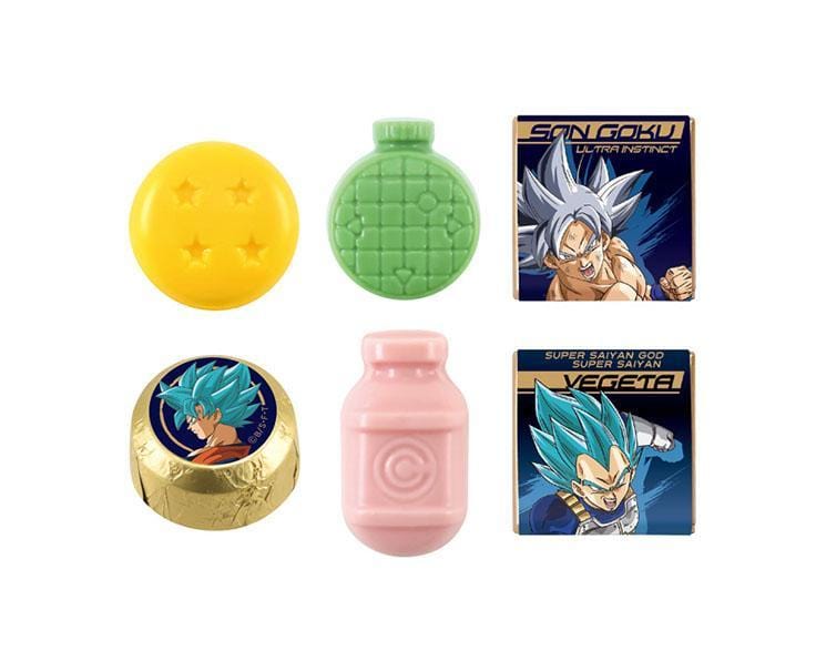 Dragon Ball Super Chocolate: Frieza, Goku and Vegeta Candy and Snacks Sugoi Mart   