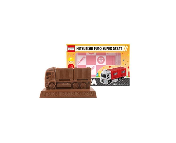 Tomica Chocolate: Mitsubishi Fuso Truck Candy and Snacks, Hype Sugoi Mart   