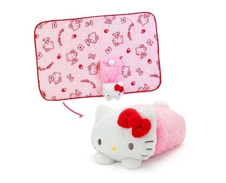 Hello Kitty Cushion Blanket Home Sugoi Mart