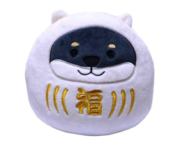 Daruma Plush (Black Shiba Inu) Anime & Brands Sugoi Mart