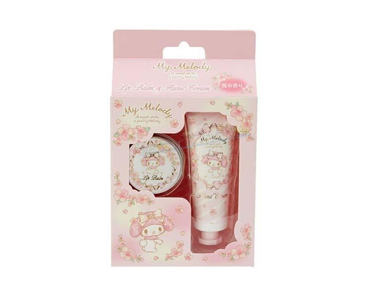 My Melody Lip Balm & Hand Cream Set Anime & Brands Sugoi Mart