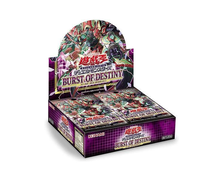 Yu-Gi-Oh! Cards Booster Box: Duel Monsters Burst Of Destiny Toys and Games Sugoi Mart