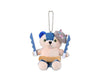 Demon Slayer Keychain Bear Plush: Hashibira Inosuke Anime & Brands Sugoi Mart