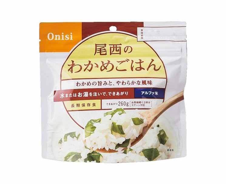 Onisi Instant Rice (Wakame Rice) Food and Drink Sugoi Mart