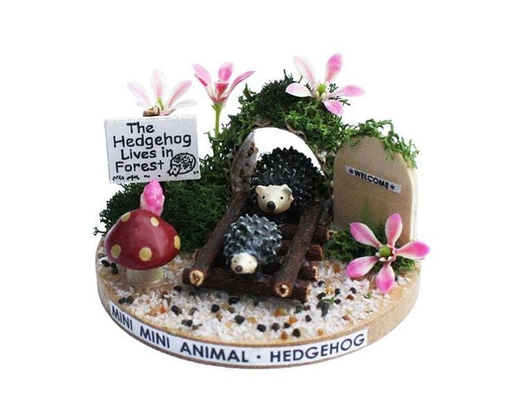 Miniature Animal Craft: Hedgehog Toys and Games Sugoi Mart