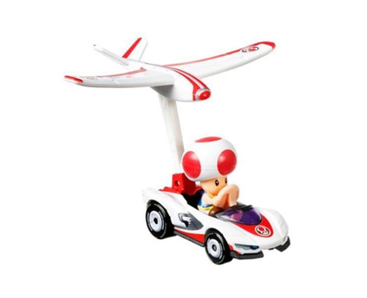 Super Mario x Hot Wheels: Toad Glider Car Toys and Games, Hype Sugoi Mart   