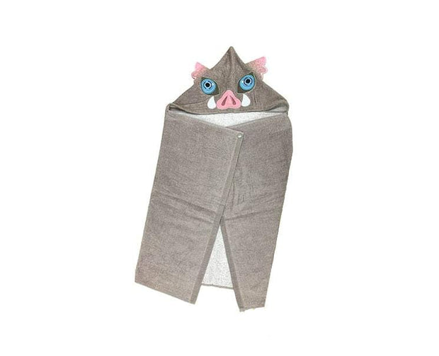 Demon Slayer Bath Towel: Inosuke Home Sugoi Mart