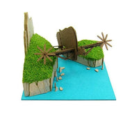Ghibli DIY Paper Craft: Castle in the Sky (Mini Tiger Moth) Anime & Brands Sugoi Mart