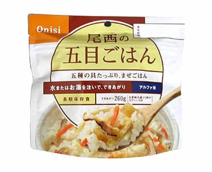 Onisi Instant Rice (Gomoku Mixed Rice) Food and Drink Sugoi Mart