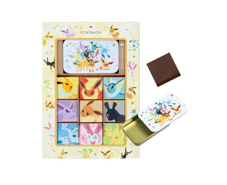 Pokemon Chocolate Tin Gift Set Candy and Snacks Sugoi Mart