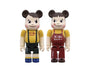 Fujiya x Bearbrick: Peko &amp; Poko 100% Anime &amp; Brands Sugoi Mart thumbnail 2