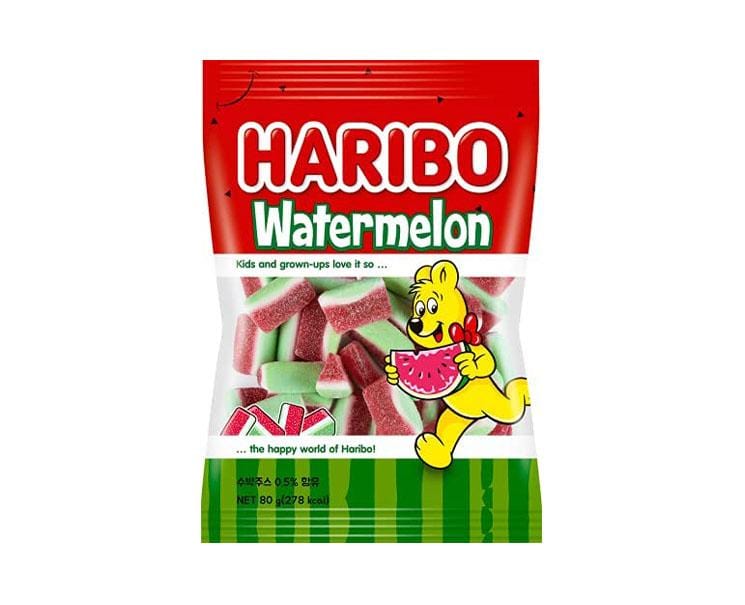 Haribo Watermelon Gummies Candy and Snacks Sugoi Mart