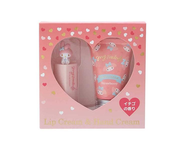My Melody Lip Balm & Hand Cream Set (Heart) Beauty and Care, Hype Sugoi Mart   