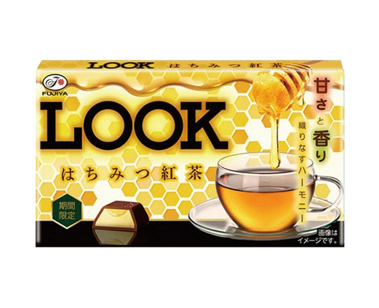 Fujiya Look Chocolate: Honey Tea Candy & Snacks Sugoi Mart