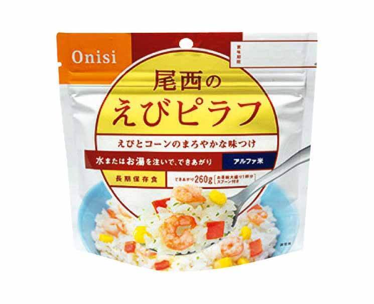 Onisi Instant Rice (Shrimp Pilaf) Food and Drink Sugoi Mart