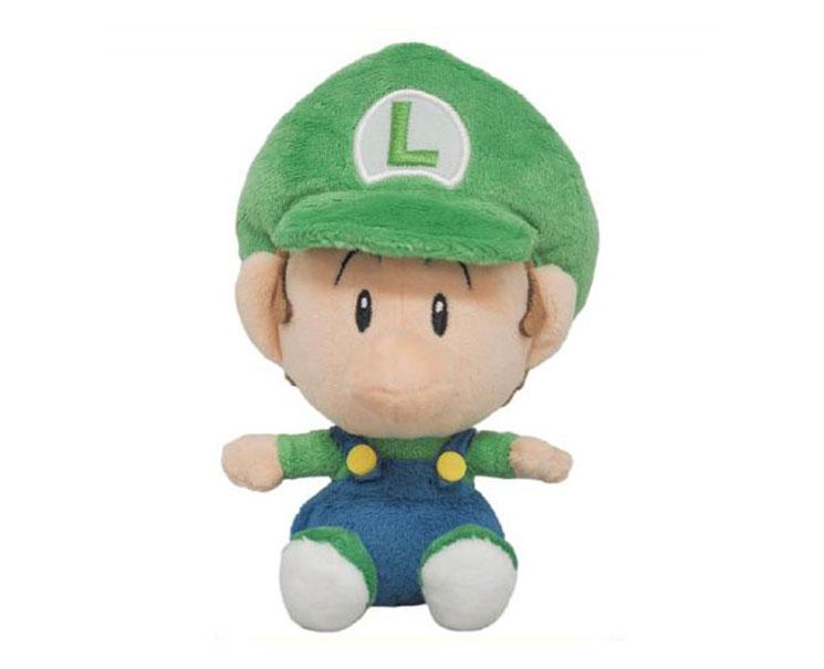 Super Mario All Star Collection Plush: Baby Luigi Anime & Brands Sugoi Mart