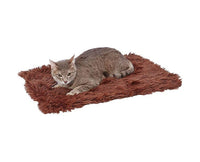 Large Reversible Fluffy Blanket (Dark Brown) Home Sugoi Mart
