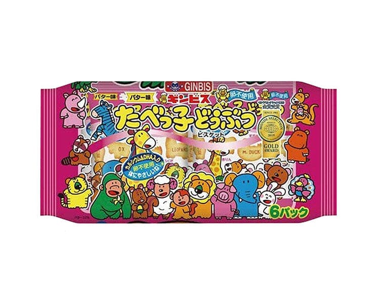 Ginbis Animal Butter Biscuits Candy & Snacks Sugoi Mart