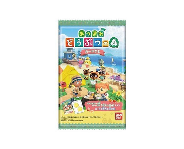 Animal Crossing Gummy and Card Pack Candy and Snacks Sugoi Mart