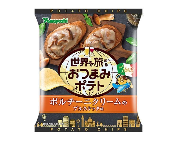 Yamayoshi Potato Chips: Porcini Cream Candy and Snacks Sugoi Mart