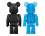 Star Wars x Bearbrick: Darth Maul &amp; Darth Vader (Holographic) 100% Anime &amp; Brands Sugoi Mart thumbnail 2