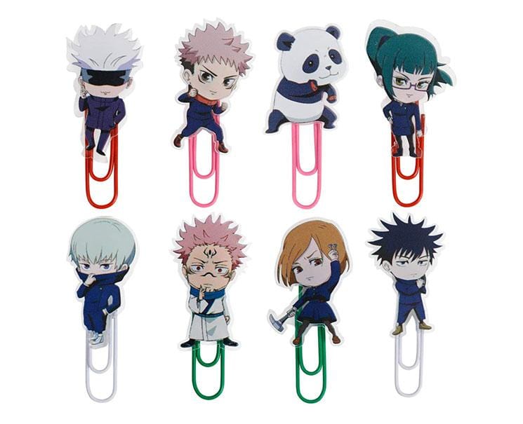 Jujutsu Kaisen Paper Clip Set Home Sugoi Mart