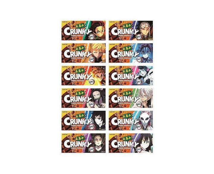 Demon Slayer x Crunky Classic Chocolate Candy and Snacks Sugoi Mart