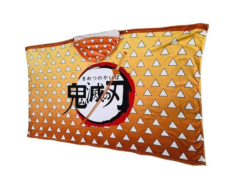 Demon Slayer Shawl Cloak: Zenitsu Home Sugoi Mart
