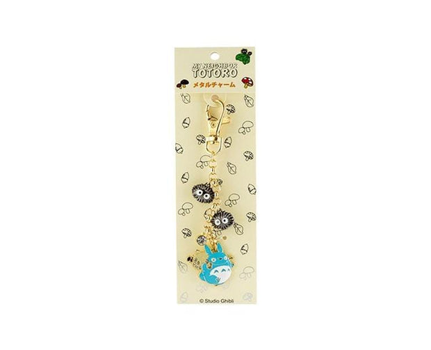 My Neighbor Totoro Keychain: Blue Totoro Anime & Brands Sugoi Mart
