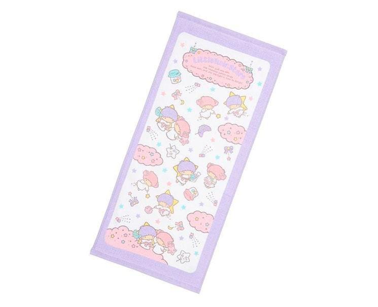 Sanrio Face Towel: Little Twin Stars Anime & Brands Sugoi Mart