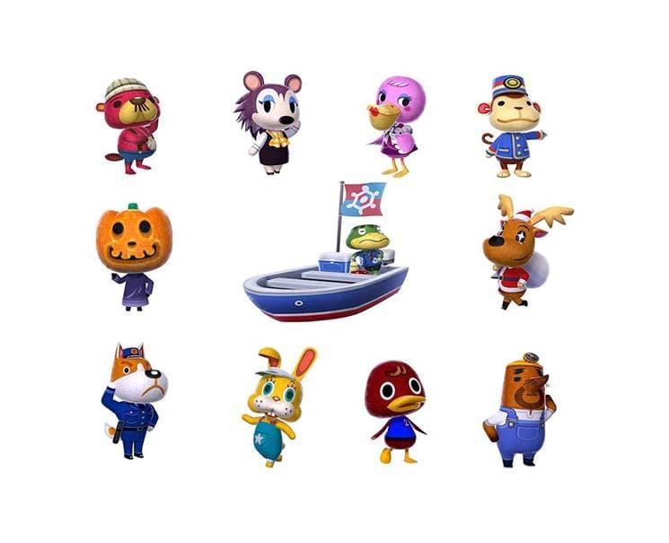 Animal Crossing Stickers (50 Pcs) Anime & Brands Sugoi Mart
