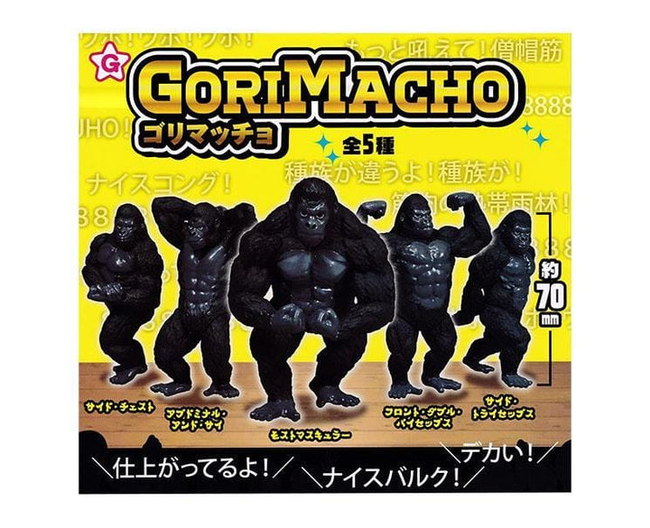 Gorilla Macho Gachapon Anime &amp; Brands Sugoi Mart thumbnail 2