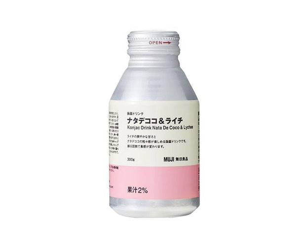 Muji Coconut Jelly and Lychee Drink Food and Drink Sugoi Mart