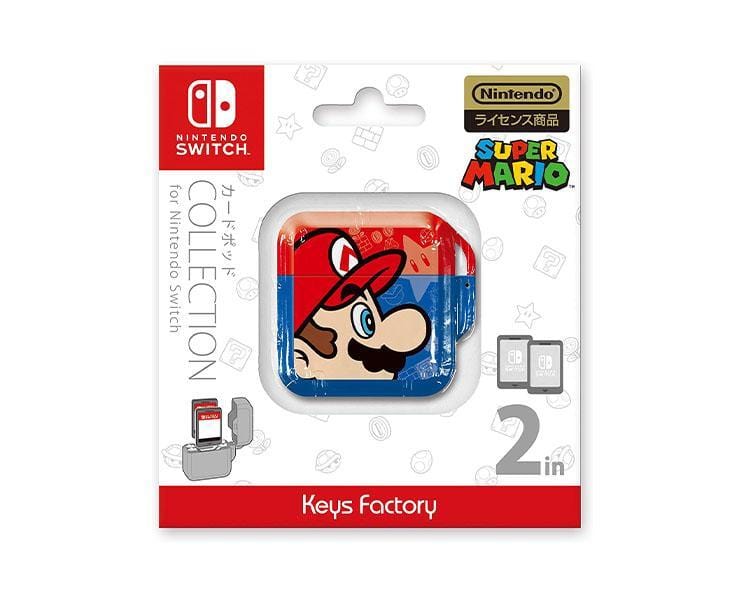 Nintendo Switch Game Holder Pod Mario Anime & Brands Sugoi Mart