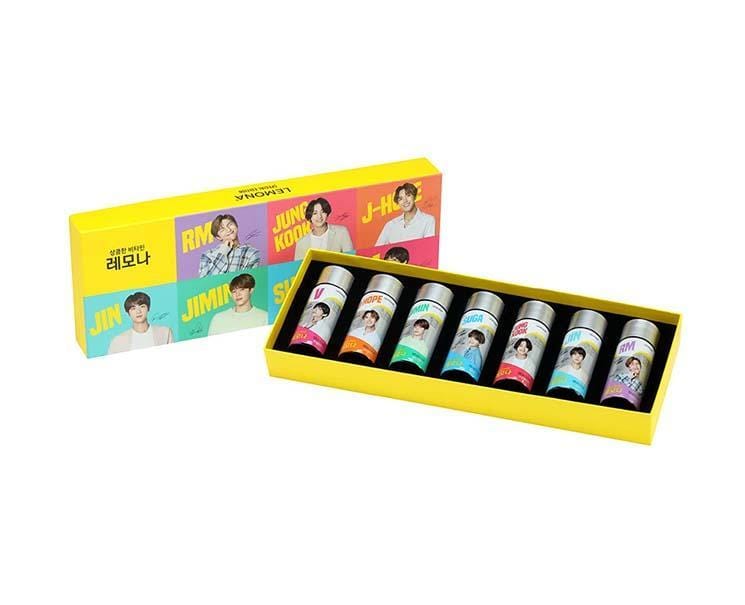 Lemona x BTS Drink Set with Collectible Card Food and Drink Sugoi Mart
