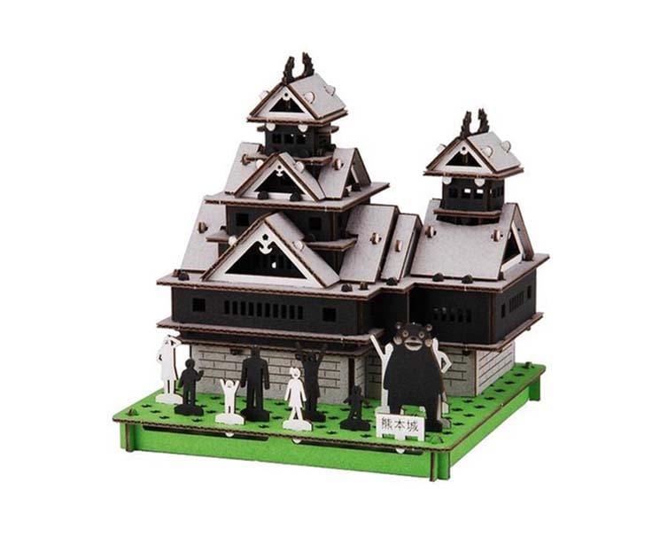 Pusu 3D Puzzle: Kumamon and Castle Toys and Games Sugoi Mart
