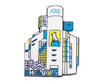 Shibuya Enamel Magnet Home Sugoi Mart Blue/Yellow