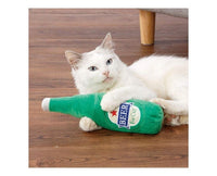 Cat Stuffed Toy: Beer Bottle Home Sugoi Mart