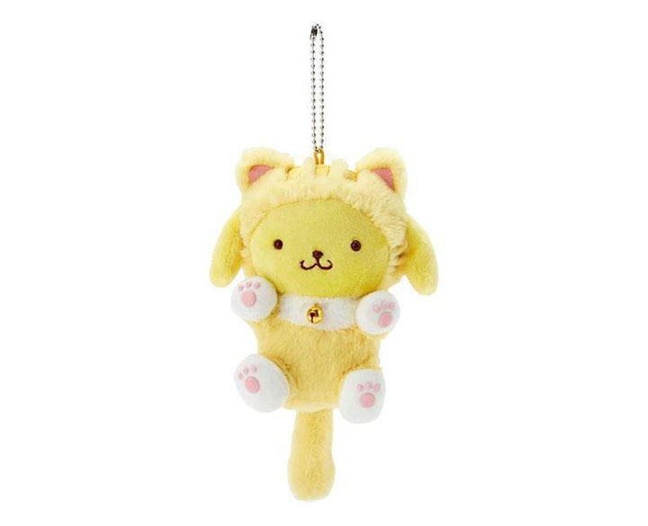 Pompompurin Cat Mascot Keychain Plush Anime & Brands Sugoi Mart