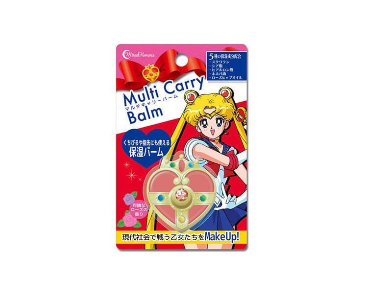 Sailor Moon Multi Carry Balm: Heart Rose Beauty and Care, Hype Sugoi Mart   