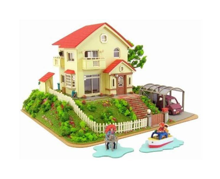 Ghibli DIY Paper Craft: Ponyo on the Cliff (House) Anime & Brands Sugoi Mart