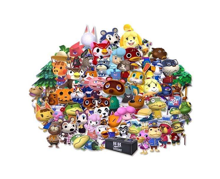 Animal Crossing Stickers (50 Pcs) Anime & Brands Sugoi Mart