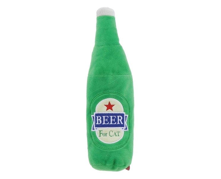 Cat Stuffed Toy: Beer Bottle Home Sugoi Mart