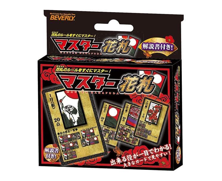 Japanese Master Hanafuda Card Set Toys and Games Sugoi Mart
