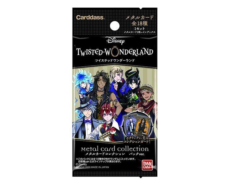 Disney Twisted Wonderland Collection Metal Cards Box Toys and Games Sugoi Mart