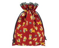 Shiba Inu Handmade Drawstring Bag Home Sugoi Mart