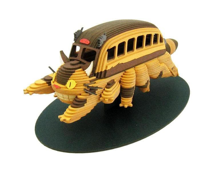 Ghibli DIY Paper Craft: My Neighbor Totoro (Cat Bus) Anime & Brands Sugoi Mart